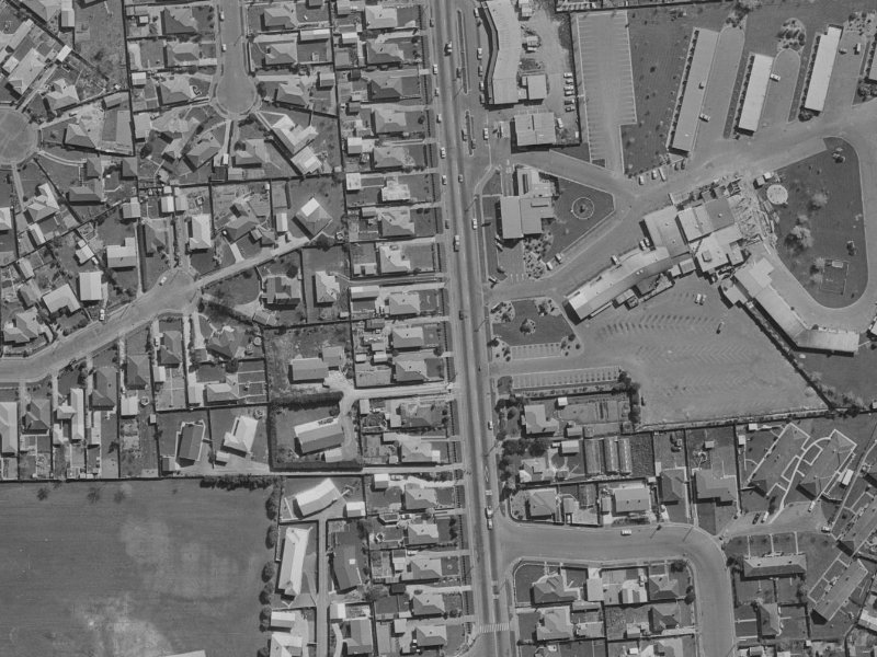 117 Marshland Road from the air, 1970-1974