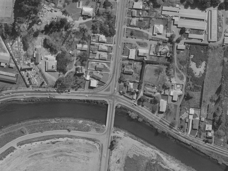 2 Bassett Street from the air, 1970-1974
