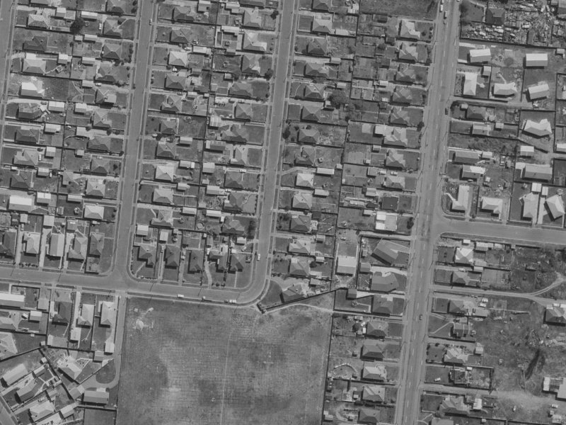 26 Willryan Avenue from the air, 1970-1974