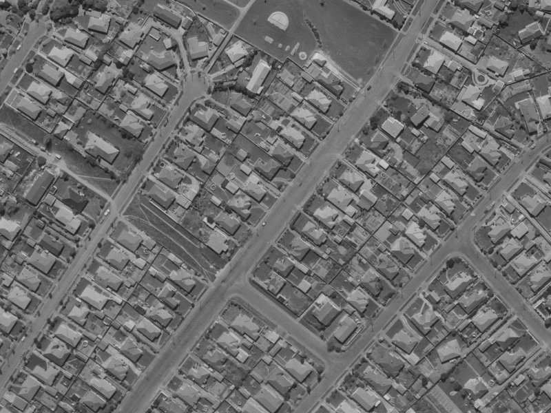 29 Jennifer Street from the air, 1970-1974