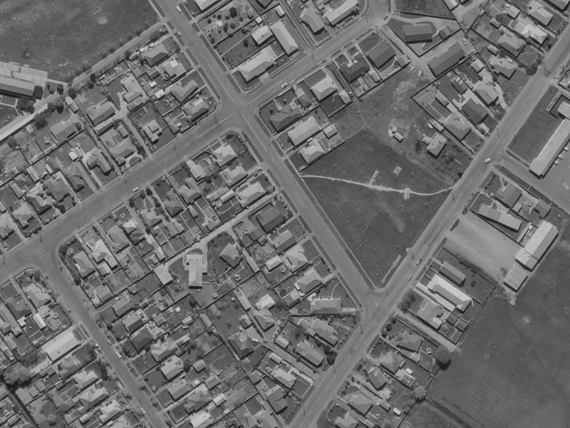 11 Mahars Road from the air, 1970-1974