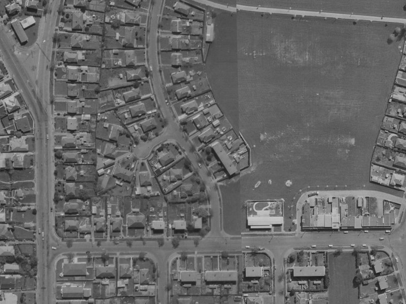 10 Skipton Street from the air, 1970-1974