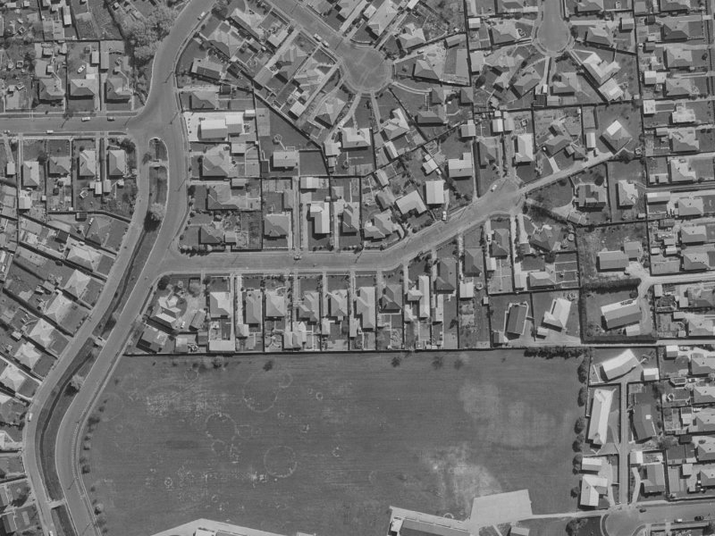 Hewlings Street from the air, 1970-1974