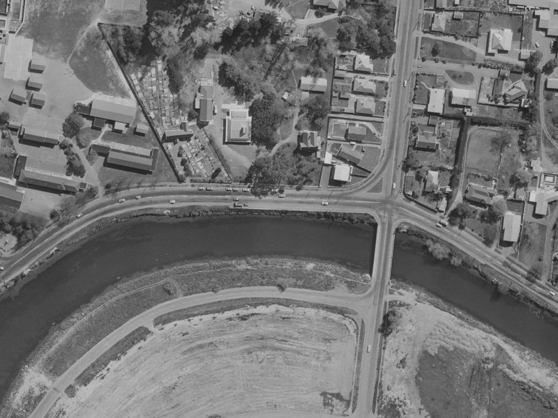 307 New Brighton Road from the air, 1970-1974