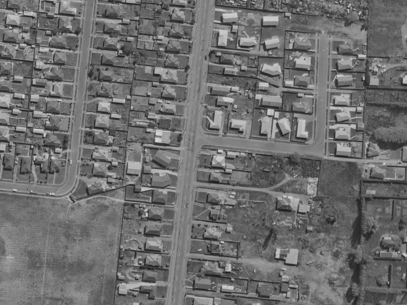 88 Bower Avenue from the air, 1970-1974