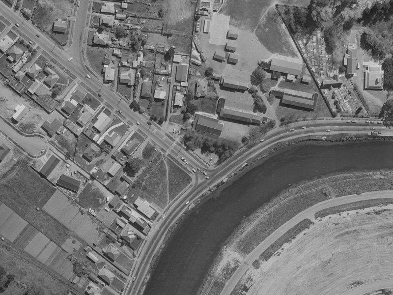 2R Lake Terrace Road from the air, 1970-1974