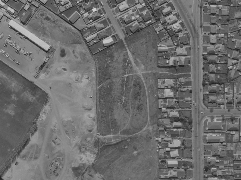 6 Fernbrook Place from the air, 1970-1974