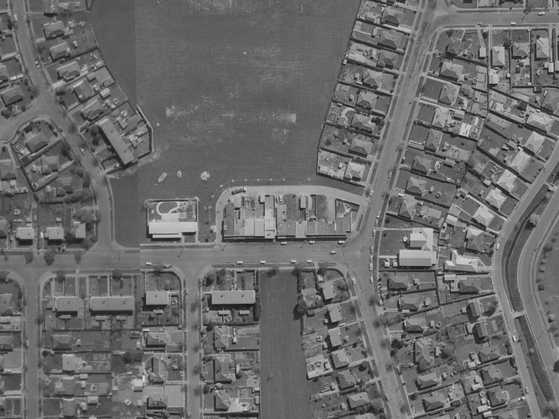 31 Acheson Avenue from the air, 1970-1974