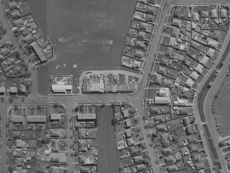35 Acheson Avenue from the air, 1970-1974