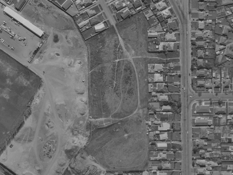 8 Fernbrook Place from the air, 1970-1974