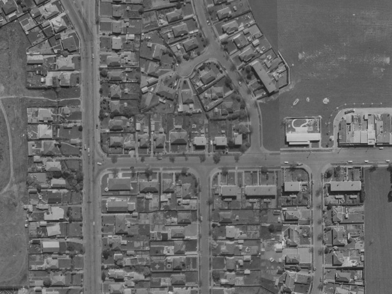 11A Acheson Avenue from the air, 1970-1974