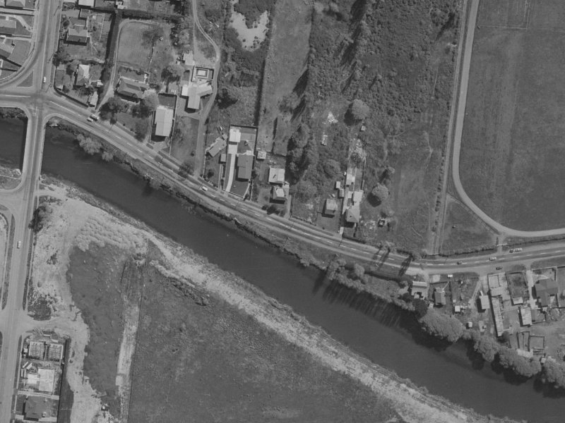 335 New Brighton Road from the air, 1970-1974