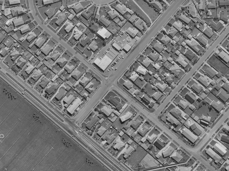 169 Kendal Avenue from the air, 1970-1974