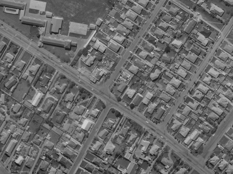 246 Wairakei Road from the air, 1970-1974