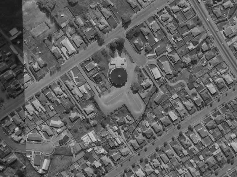 2 Kenwyn Avenue from the air, 1970-1974