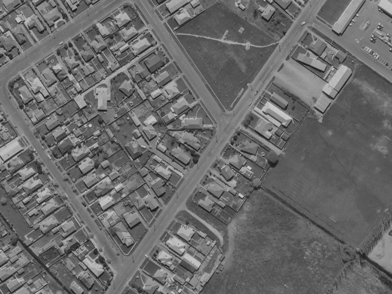 Westminster Street from the air, 1970-1974