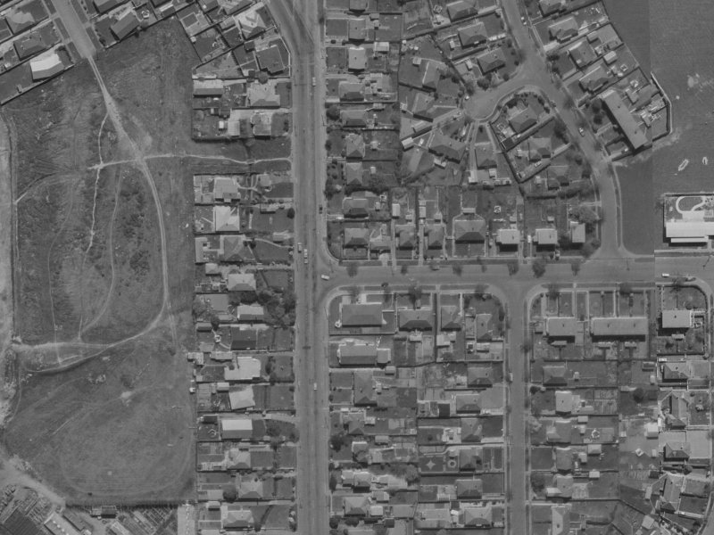 1 Acheson Avenue from the air, 1970-1974
