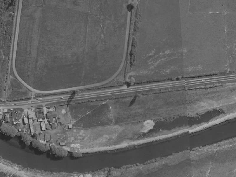 369-371 New Brighton Road from the air, 1970-1974