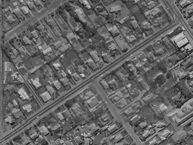 3 Ashmore Lane from the air, 1970-1974