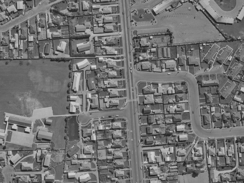 95 Marshland Road from the air, 1970-1974