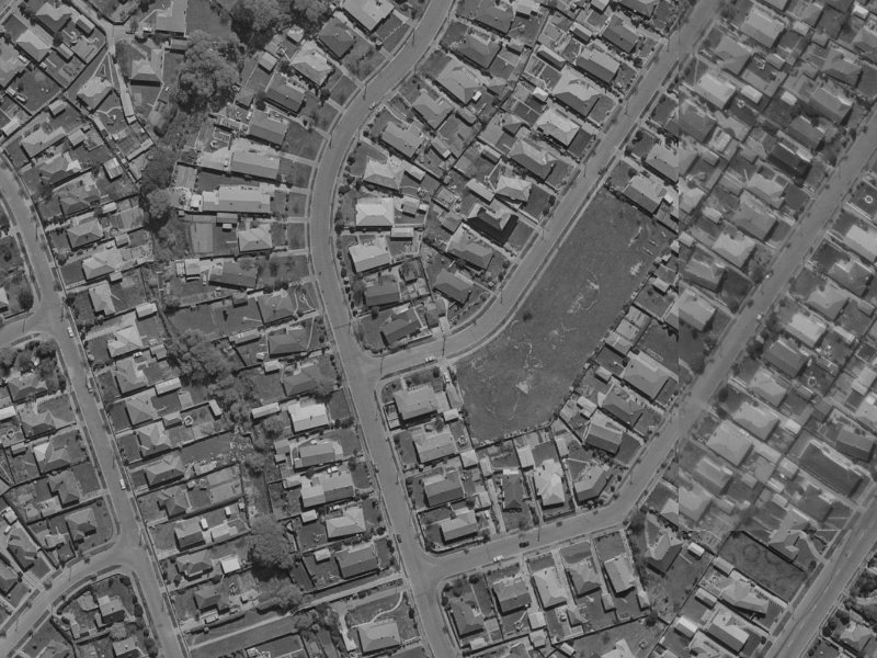 Sevenoaks Drive from the air, 1970-1974