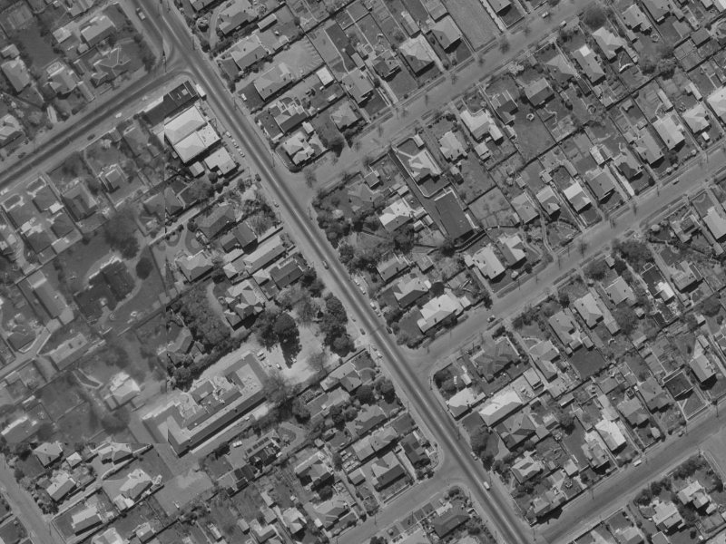 410 Papanui Road from the air, 1970-1974