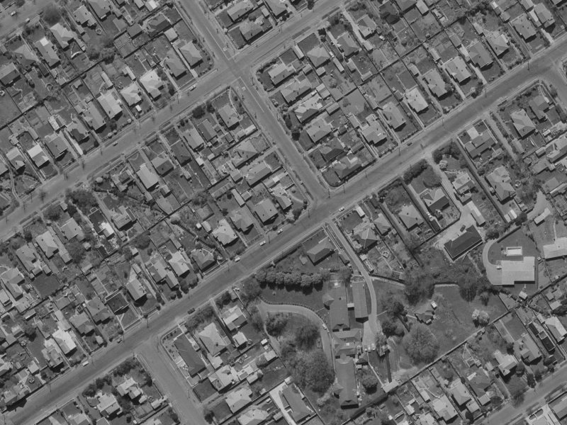 45 Paparoa Street from the air, 1970-1974