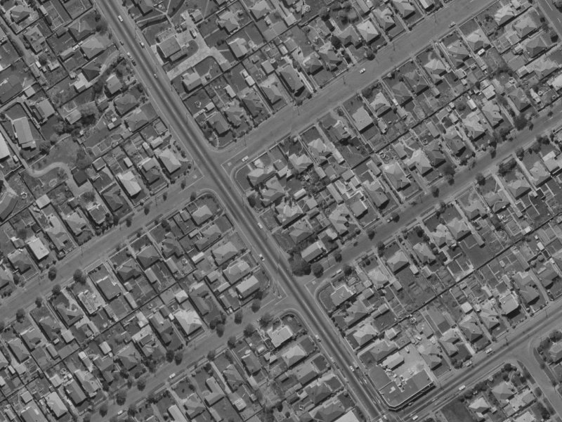 264 Cranford Street from the air, 1970-1974