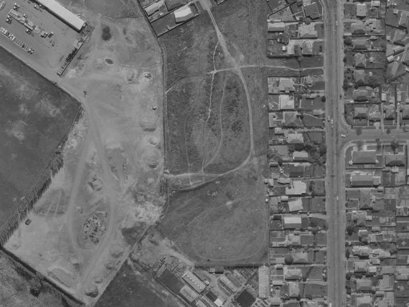 Fernbrook Place from the air, 1970-1974