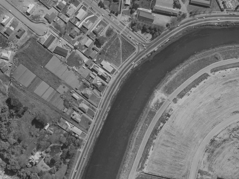 239 New Brighton Road from the air, 1970-1974