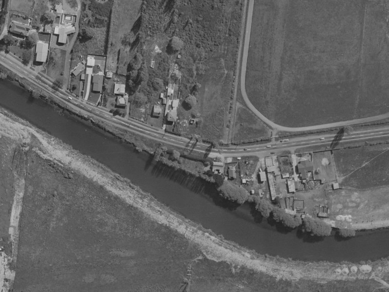 343-345 New Brighton Road from the air, 1970-1974