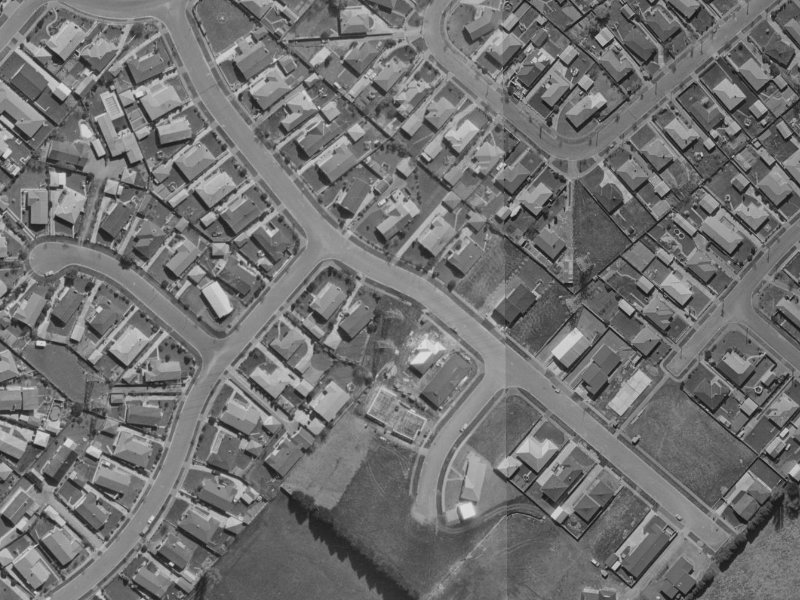 23 Ambleside Drive from the air, 1970-1974