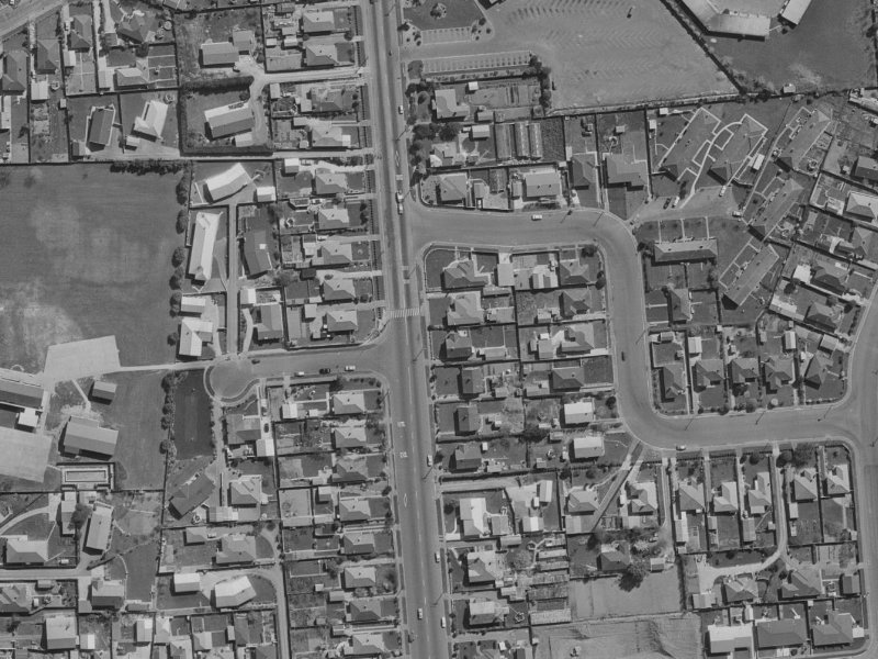 88 Marshland Road from the air, 1970-1974