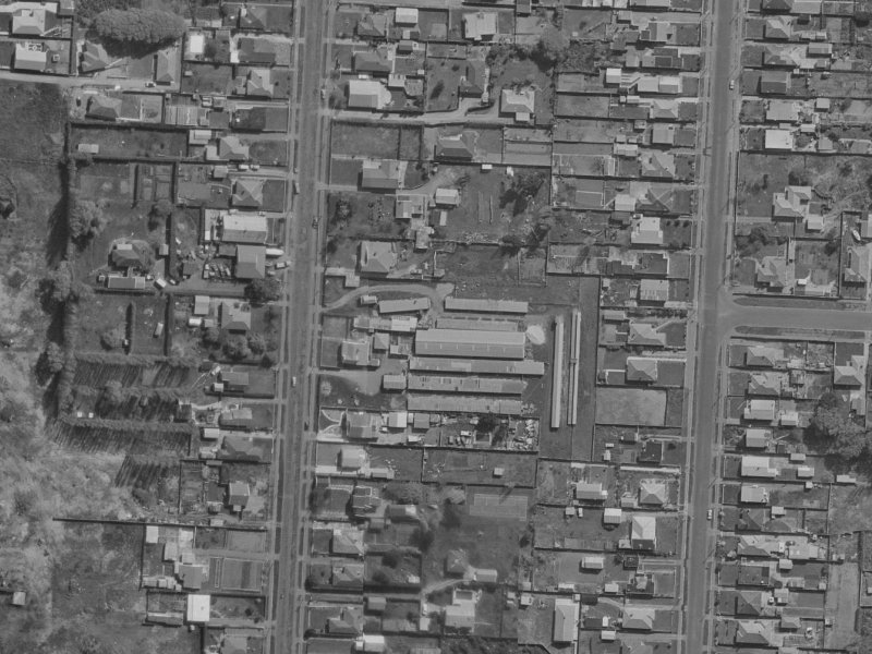 1-4 Lindis Lane from the air, 1970-1974