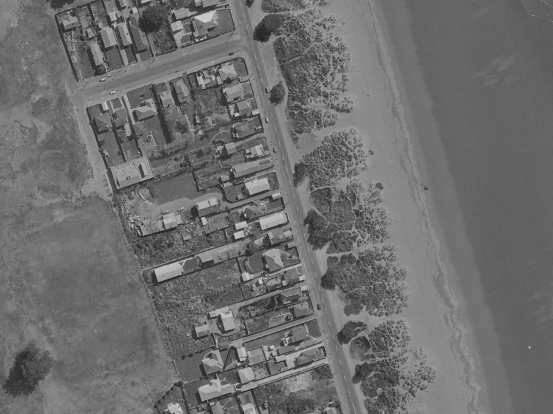 156 Marine Parade from the air, 1970-1974