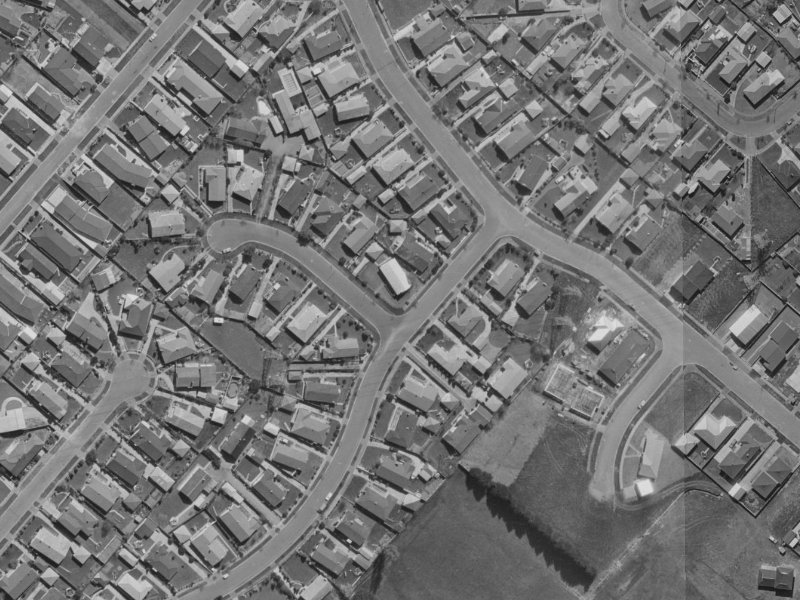 2 Kingsgate Place from the air, 1970-1974