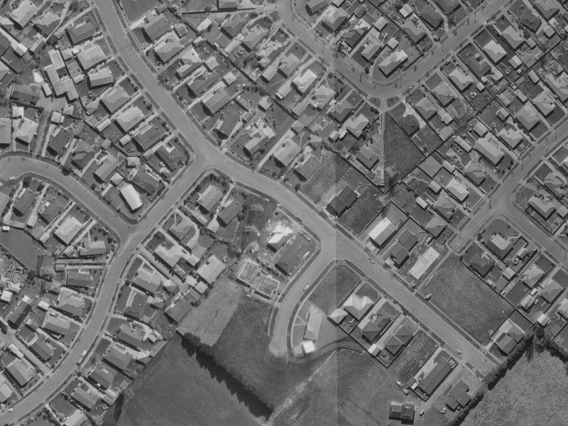 25 Ambleside Drive from the air, 1970-1974