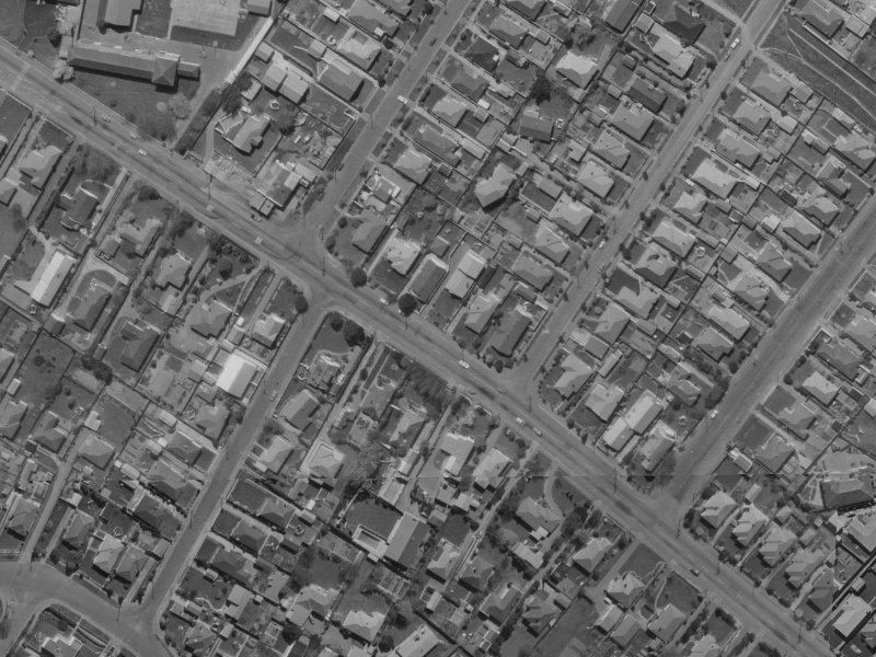 238 Wairakei Road from the air, 1970-1974