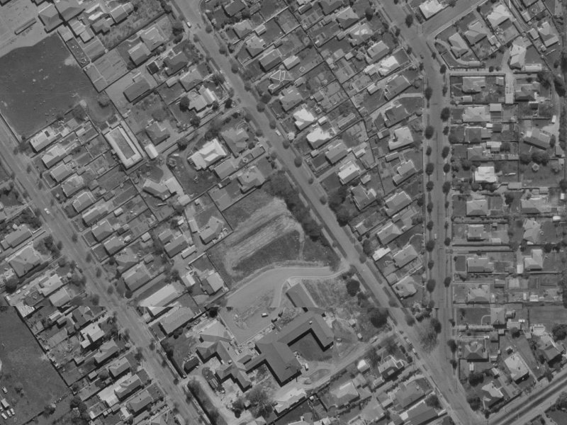 15 Saint James Avenue from the air, 1970-1974
