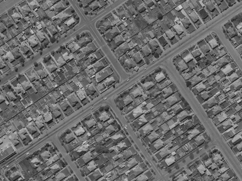 288 Innes Road from the air, 1970-1974