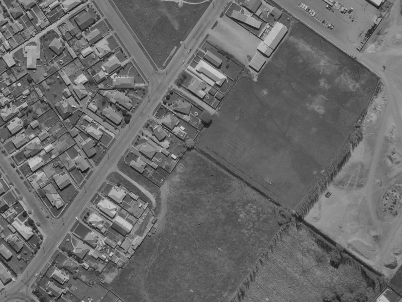 258A Westminster Street from the air, 1970-1974