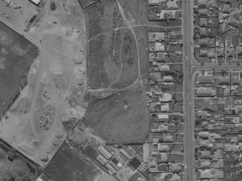 11-15 Fernbrook Place from the air, 1970-1974