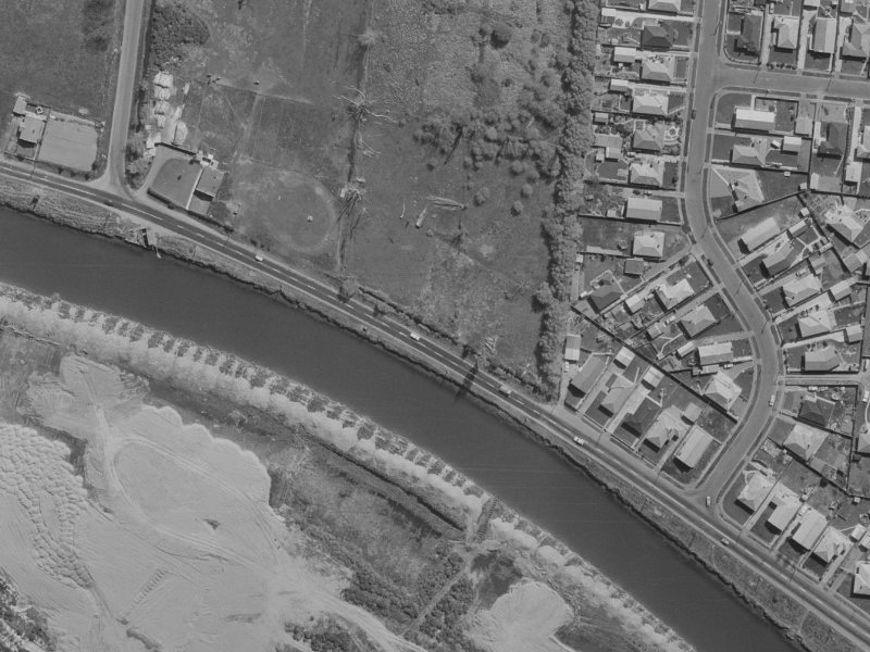 2 Waygreen Avenue from the air, 1970-1974