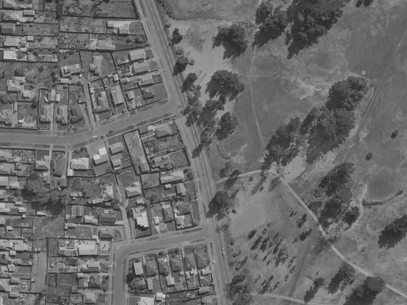 238 Keyes Road from the air, 1970-1974