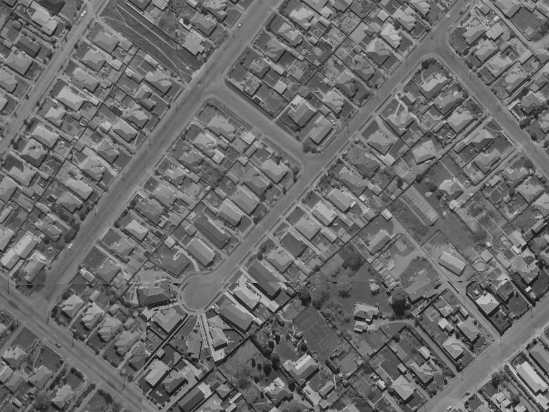 15 Hudson Street from the air, 1970-1974