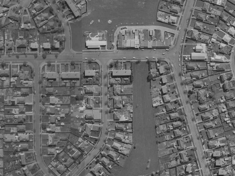 94 Riselaw Street from the air, 1970-1974