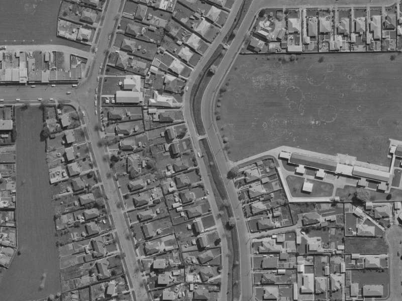 111 Quinns Road from the air, 1970-1974
