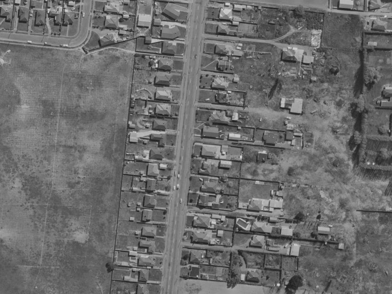 56 Bower Avenue from the air, 1970-1974
