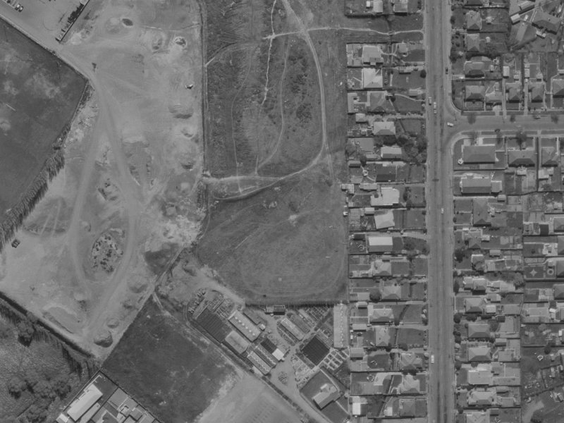 19 Fernbrook Place from the air, 1970-1974