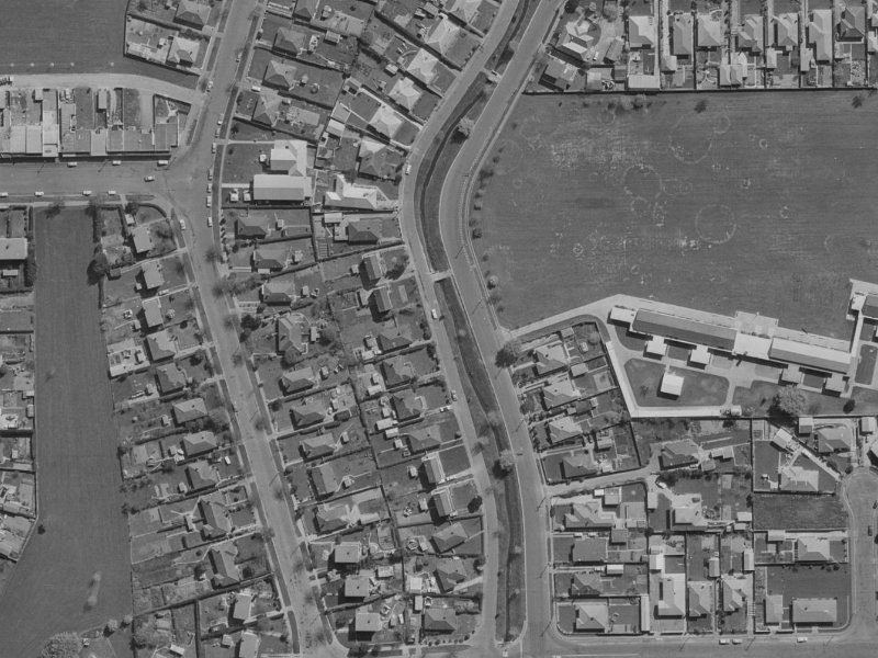 83 Quinns Road from the air, 1970-1974